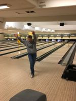 2017, Bowling with Nancy and Alexis