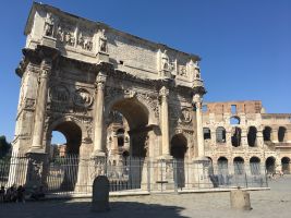 Rome, 2019 , The Colosseum and Meta Sudans