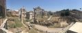 Rome, 2019, Panorama of The Roman Forum