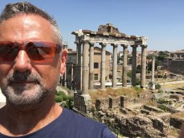 Rome, 2019, The Roman Forum Selfie