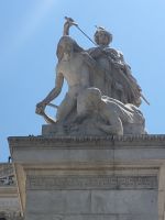Rome, 2019, Sculpture at The Vittoriano
