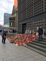 Berlin, 2017, Kaiser Wilhelm Memorial Church after terror attack